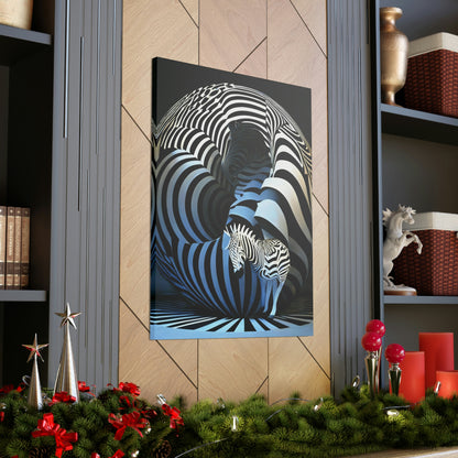 Zebra Dimensions Art