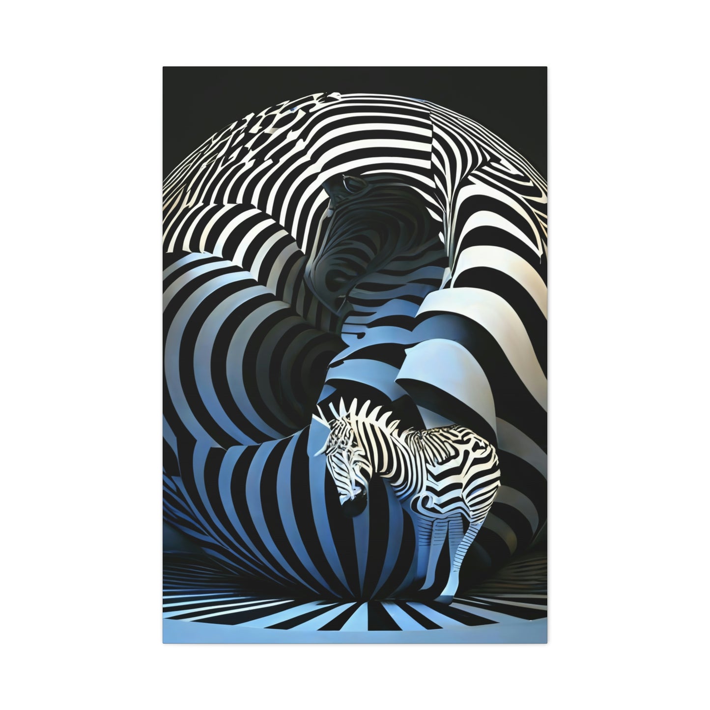 Zebra Dimensions Art