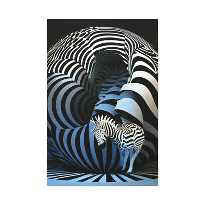 Zebra Dimensions Art