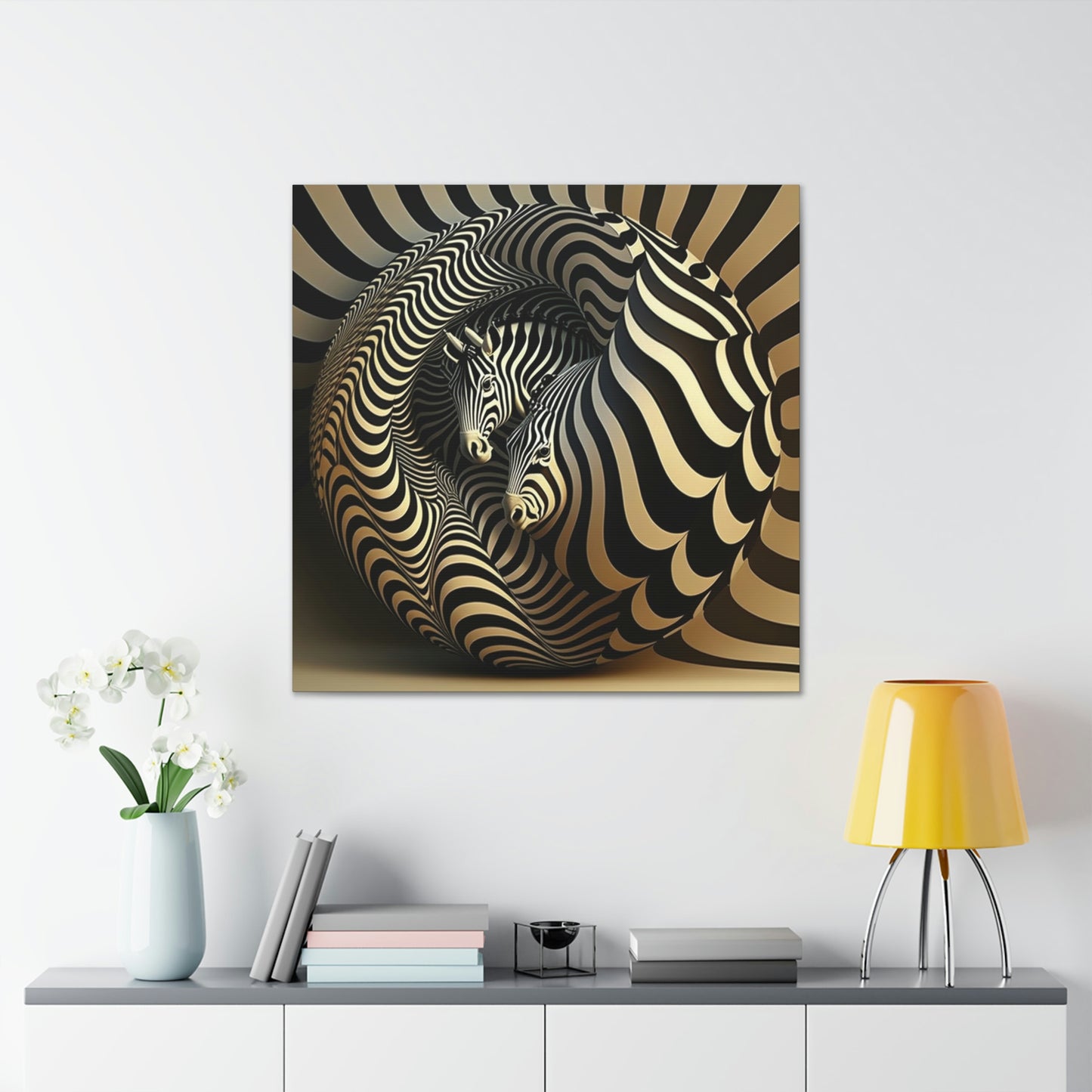 Zebra Fusion Art