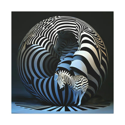 Zebra Dimensions Art