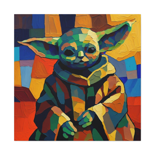 Mandalorian Baby Yoda Art